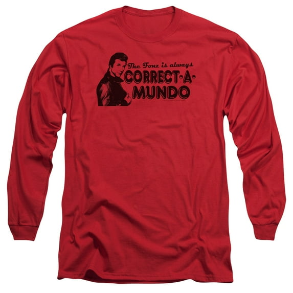 Happy Days - Correct A Mundo - Long Sleeve Shirt - X-Large