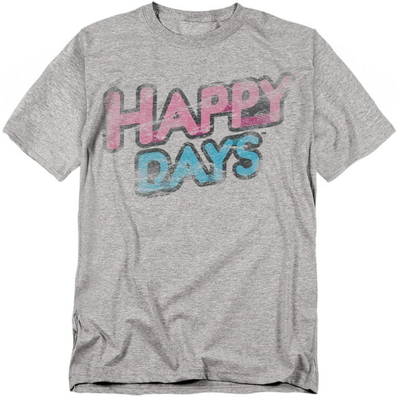 Happy Days Distressed Unisex Adult T Shirt For Men And Women