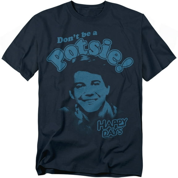 Happy Days - Dont Be A Potsy! - Short Sleeve Shirt - Small