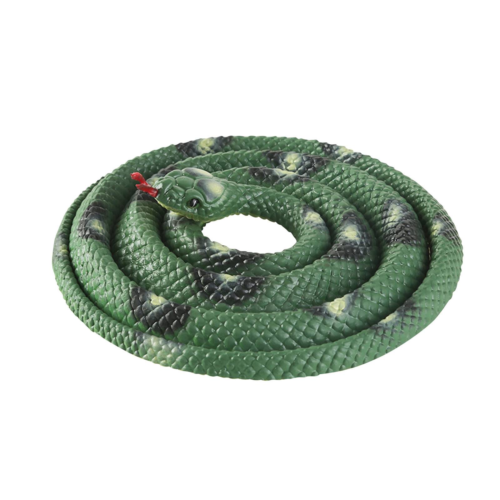 Happy Days Fake Snake, Realistic Rubber Snake with Rope Clip, Snake On