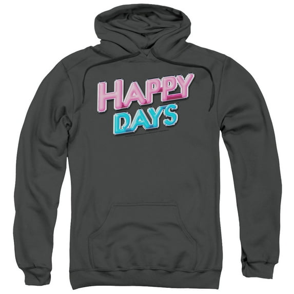 Happy Days - Happy Days Logo - Pull-Over Hoodie - Large