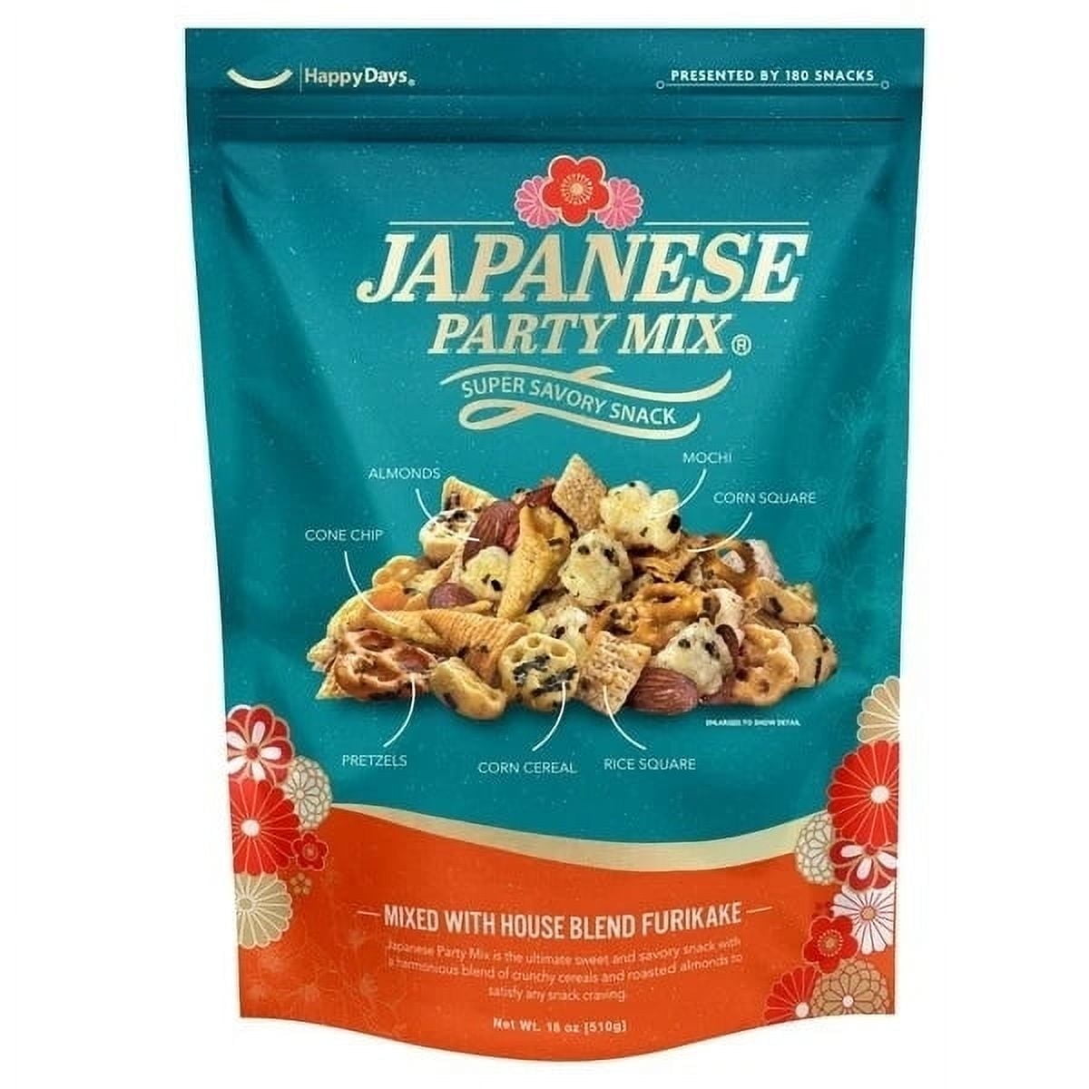 Happy Days Japanese Party Mix 18 Ounce