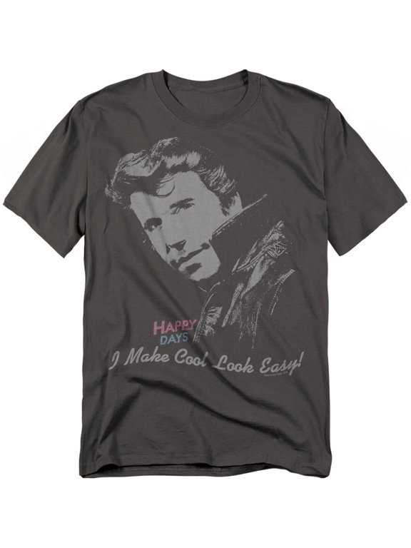 Men's Cool Fonz T-shirt Gray