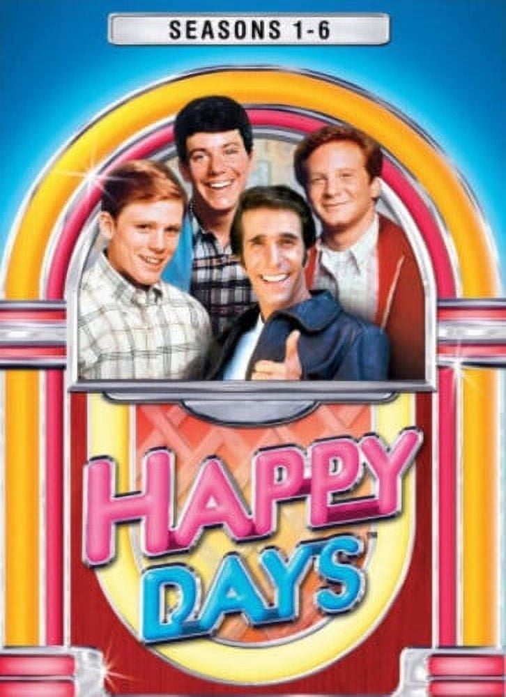 Paramount's Happy Days: Seasons 1-6 (DVD) - Classic 1950s Comedy