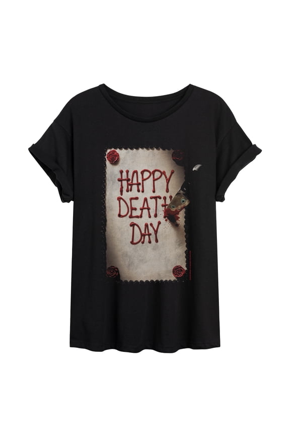- Cake - Juniors Oversized Graphic T-Shirt
