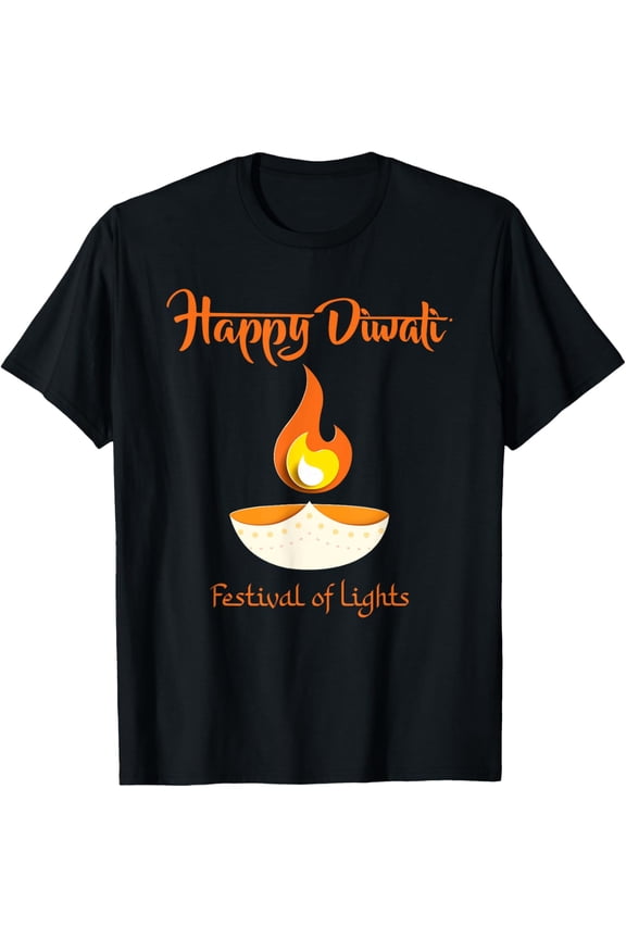 Happy Deepavali Diwali Festival of Lights For Indian T-Shirt
