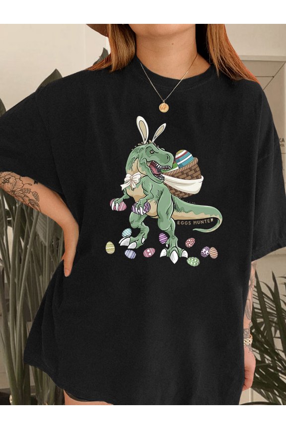 Happy Dinosaur Easter T-Shirt