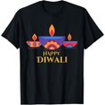 thumbnail image 1 of Happy Diwali Festival of Light Lantern T-Shirt, 1 of 4