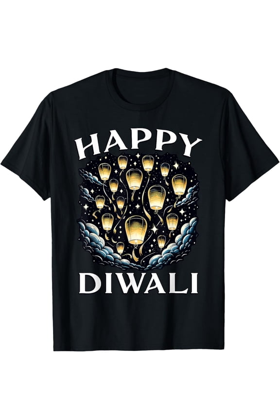 Happy Diwali Lantern Festival Deepavali T-Shirt