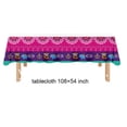 thumbnail image 1 of Happy Diwali Party Supplies Table Cover Party Decorations Happy Deepavali Tablecloth Purple Indian Light Party Supplies for Diwali Festival Supplies, 1 of 1