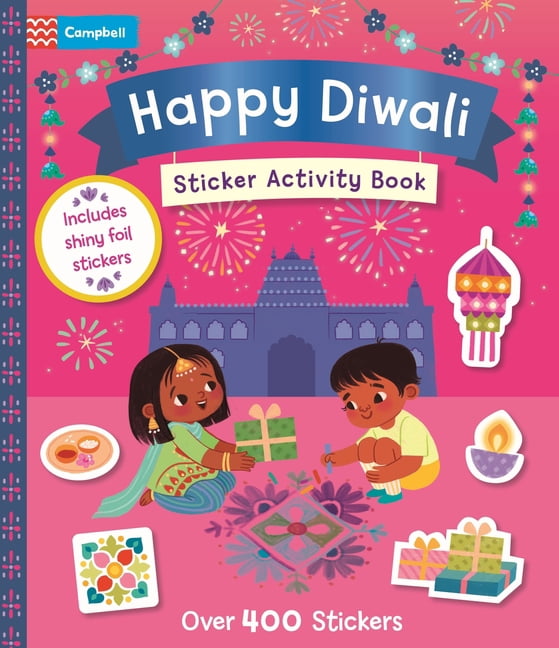Happy Diwali Sticker Activity Book, (Paperback)