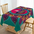 thumbnail image 1 of Happy Diwali Tablecloth Indian Festival of Lights Party Decoration Deepavali Decor Kitchen Dining Room Table Cloth, 1 of 5
