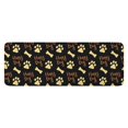 thumbnail image 1 of Happy Dog and Footprints Kitchen Rug Mat,Kitchen Runner Rugs Non Skid Washable,Decorative Kitchen Floor Mats for Kitchen,Sink,Laundry,17"x47.2", 1 of 7