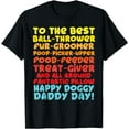 thumbnail image 1 of Happy Doggy Daddy Day Funny Best Dog Dad Father Men Gift T-Shirt, 1 of 3