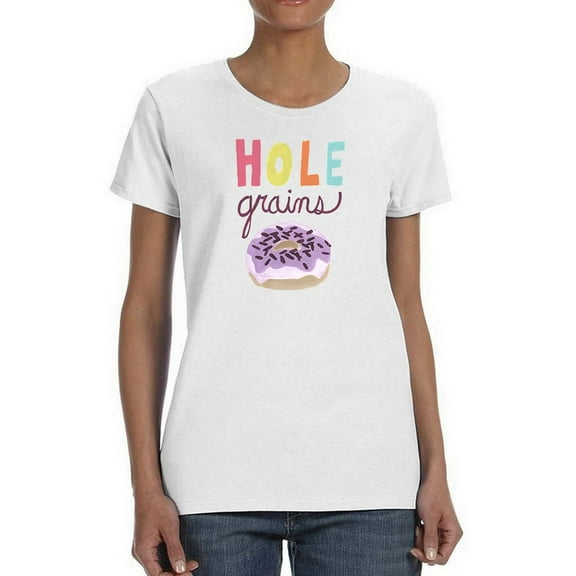 Happy Donuts I T-Shirt Women -June Erica Vess Designs, Female Small