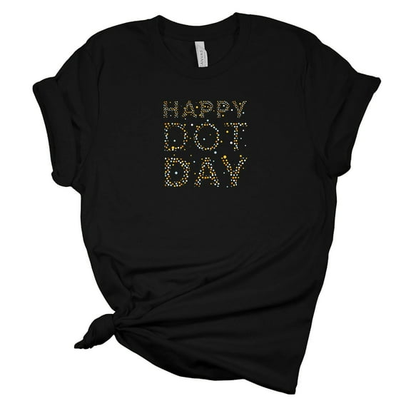 Happy Dot Day Shirt, Cute Valentines Day Tee, Valentines Day Gift For Her, Valentine Gift Idea, Cute Valentine T-Shirt