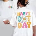 thumbnail image 1 of Happy Dot Day Shirt, Retro Dot Day 2024 Shirt, Teacher Dot Day Shirt, Gift For Teacher, International Dot Day Shirt, 1 of 5