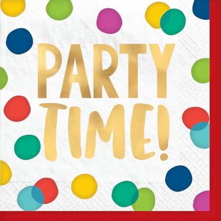 Happy Dots Luncheon Napkins