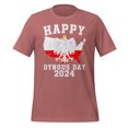 thumbnail image 1 of Happy Dyngus Day 2024 Shirt Polska Polish White Eagle T-Shirt Polish Eagle Shirt Great for Polish American Dyngus Day T-Shirt Polska Shirt (Mauve, M), 1 of 1