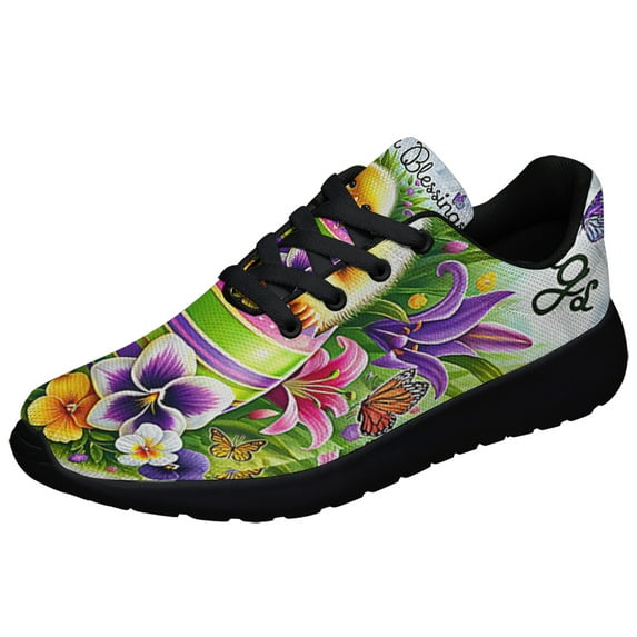 Happy EaStr Chick Shoes Sneakers Black Size 13
