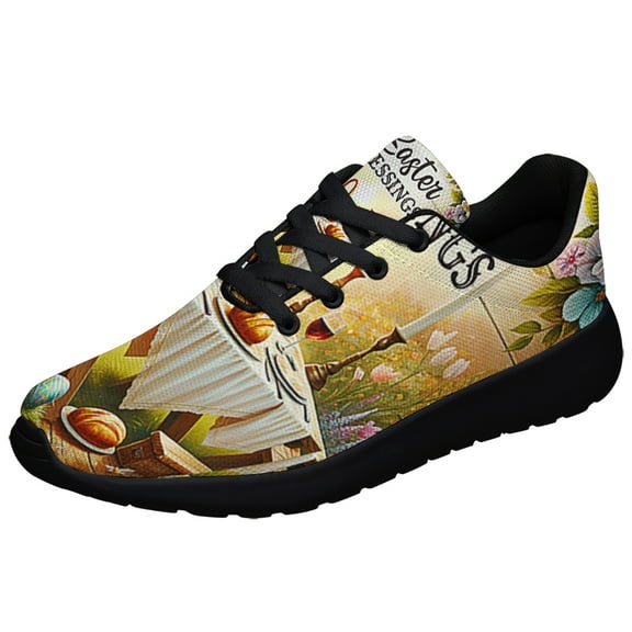 Happy EaStr Day EaStr Blessings Shoes Sneakers Black Size 8