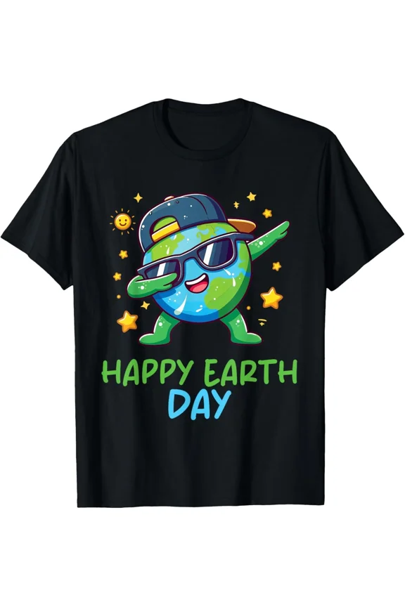 Happy Earth Day 2024 Funny Earth Day Kids Sunglasses Unisex T-Shirt, for men & women, up to size 5XL