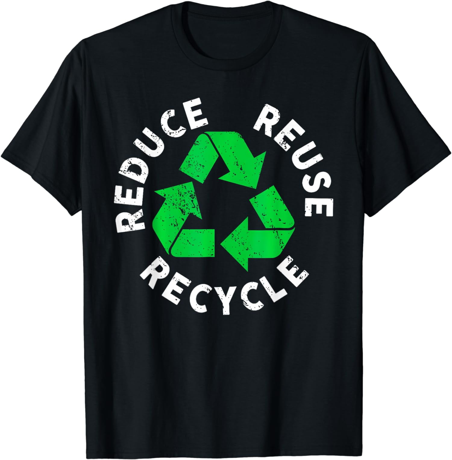 Happy Earth Day Reduce Reuse Recycle Awesome Recycling T-Shirt ...