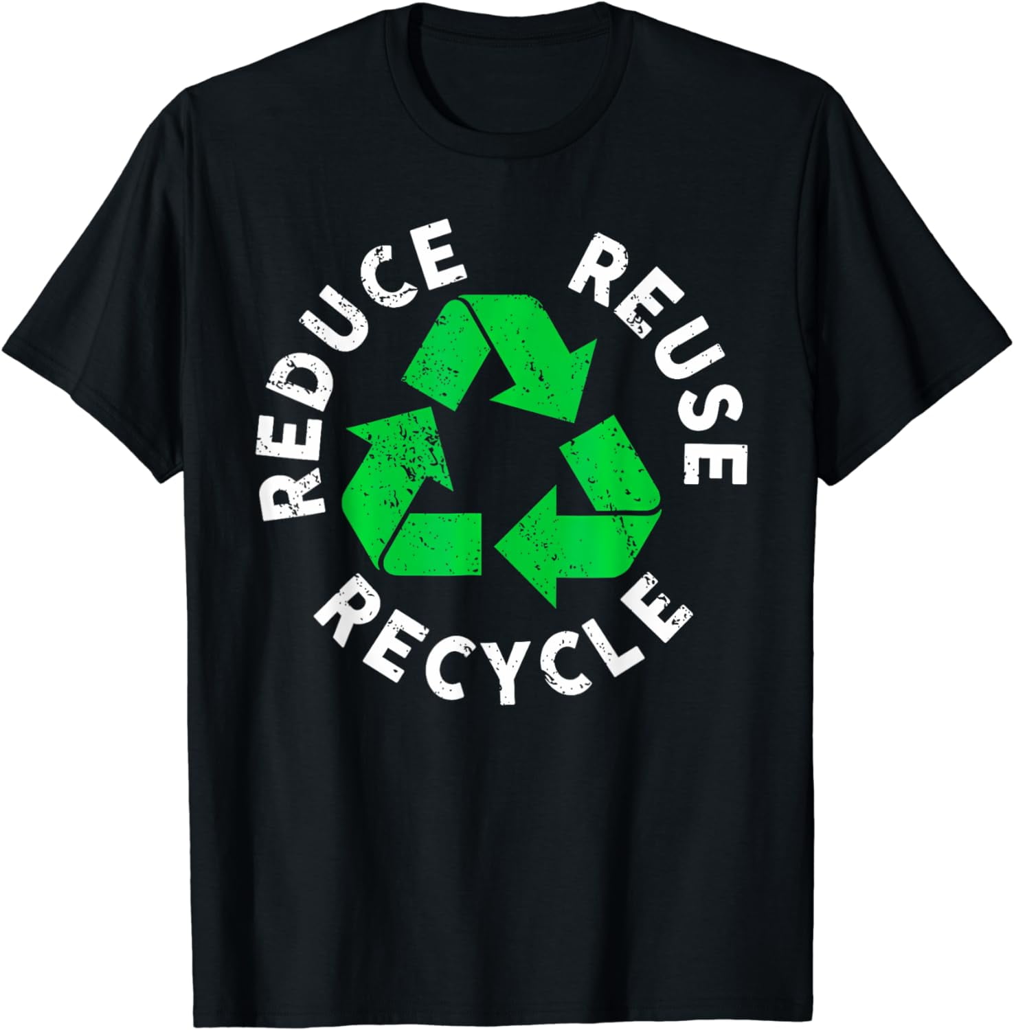 Happy Earth Day Reduce Reuse Recycle Awesome Recycling T-Shirt ...
