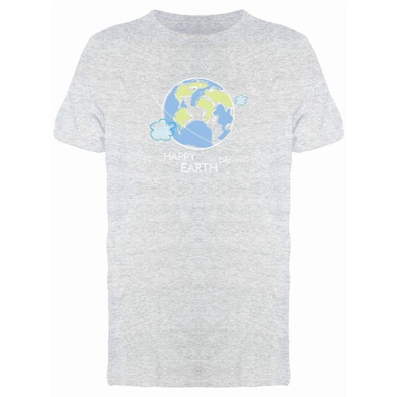 Happy Earth Day Sketch Tee Men's -Image by Shutterstock