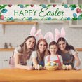 thumbnail image 1 of Happy Easter Banners Easter Banners for Outside Garden, Large Long Spring Bunny Easter Banner Egg Hunt Decorations, Easter Decorations and Supplies for Home Classroom Office, 1 of 6