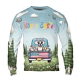 thumbnail image 1 of Happy Easter Boston Terrier American Flag Truck Bunny Ears All Over Print 3D Sweatshirt Unisex Merch Gentleman Dog Lover Gifts - 03001, 1 of 6
