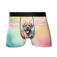 thumbnail image 1 of Happy Easter Bullmastiff with Bunny Ear Headband and Flowers All Over Print Boxer Briefs Underwear for Men Dad Dog Lover - 13001, 1 of 6