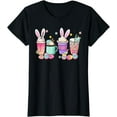 thumbnail image 1 of Happy Easter Bunny Coffee Mug Set Latte Easter Eggs T-Shirt, 1 of 3