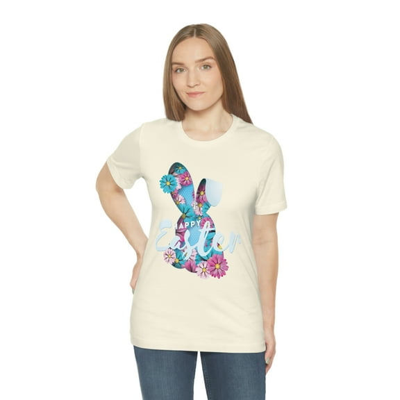 Happy Easter Bunny Rabbit Cute Funny Holiday Tee - Easter Shirt