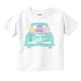 thumbnail image 1 of Happy Easter Car Egg Hunt Truck Youth T Shirt Tee Girls Infant Toddler Brisco Brands 6M, 1 of 4