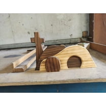 Happy Easter Clearance! WJSXC The Empty Tomb Easter Scene And Wooden Decoration At The Easter Multicolor