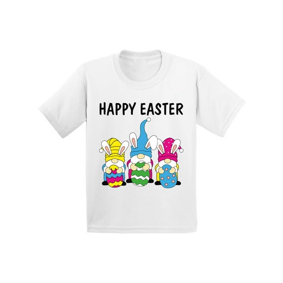 Happy Easter Clothing for 4 Years Old 3T Easter T-Shirt for Kids 2T 5T 6T Boys Girls Bunny Toddler Outfits