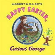 Happy Easter, Curious George: Gift Book with Egg-Decorating Stickers!