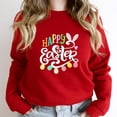 thumbnail image 1 of Happy Easter Day Funny Easter Egg Hunt Holiday Celebration Graphic - Eco-friendly InkPerfect for Any Occasion SW1920 Unisex Sweatshirt, Up to Size 5XL, 1 of 2