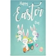 thumbnail image 1 of Happy Easter Day Kitchen Tea Towels Set of 6 Absorbent Hand Dish Towels, White Easter Rabbit Dishcloths Lint-Free 18x28 Inch Fast Drying for Cooking Baking Home Clean, 1 of 7
