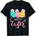 thumbnail image 1 of Happy Easter Day Nursing Cute Bunny Egg Nurse Stethoscope T-Shirt, 1 of 3