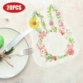 thumbnail image 1 of Happy Easter Day Savings Clearance! Rvasteizo Easter Decorations, Party Decoration Paper Plates Napkin Birthday Party Disposable Dinner Plates Cartoons Printing Cute Bunny Paper Napkin, 1 of 5