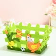 thumbnail image 1 of Happy Easter Day Savings Clearance! Rvasteizo Easter Decorations, Portable Non-Woven Basket Decoration Easter Basket Home Textile Storage Storage Container, 1 of 5