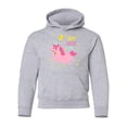 thumbnail image 1 of Happy Easter Day Unicorn Hoodie Juniors -Image by Shutterstock,  Large, 1 of 4