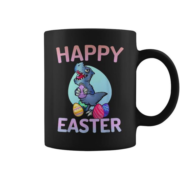 Happy Easter Dinosaur T Rex Eggs Easter Gift Coffee Mugs