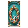 thumbnail image 1 of Happy Easter Door Covers,Easter Bunny Eggs Door Covers for Front Door Spring,Welcome Spring Door Cover Decorations Door Banner,Easter Gnome Welcome Banner for Spring Easter Party Decorations Indoor, 1 of 9
