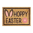 thumbnail image 1 of 24x16in Happy Easter Welcome Decorative Doormat Non Slip Coir Carpets Rug Funny Easter Bunny Funny English Door Mat Dirty Door, 1 of 5