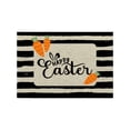 thumbnail image 1 of Happy Easter Doormat Outdoor Natural Rabbit Welcome Non- Front Mat Decorative Rugs for Indoor Home Farmhouse Entrance Porch Easter Day Party Decor,16*24Inch, 1 of 7