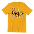 thumbnail image 1 of Happy Easter Egg Hunting Church Christian Event Group Men's T-shirt, S, Gold, 1 of 5