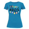 thumbnail image 1 of Happy Easter Egg Hunting Church Christian Event Group Women's T-shirt, L, Saphire, 1 of 5